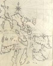 CARTE DU CANAL DES ISLES PHILLIPPINES, 1750