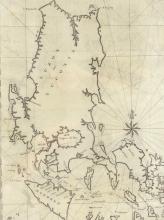 CARTE DU CANAL DES ISLES PHILLIPPINES, 1750