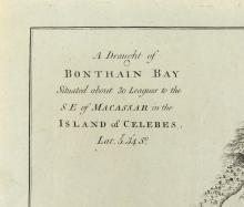 A DRAUGHT OF BONTHAIN BAY… IN THE ISLAND OF CELEBES, 1790