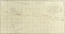 A CHART OF THE ISLANDS DISCOVERED IN OTAHEITE, CIRCA 1780