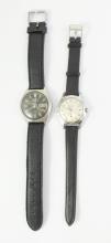 2 MEN'S MECHANICAL WRISTWATCHES