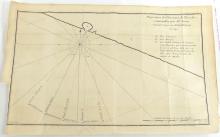 DISPOSITION DES VAISSEAUX DE L’ESCADRE...D’ACAPULCO EN 1742, CIRCA 1750