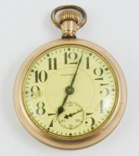 WALTHAM RAILROAD POCKET WATCH