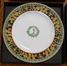 EIGHT VERSACE DINNER PLATES