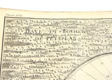 BAYE ET ROCHERS DE PETAPLAN, CIRCA 1750