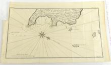 PLAN DE L’EXTREMITE ORIENTALE DE L’ILE DE QUIBO CIRCA 1750