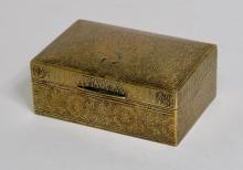 FINE BRASS BOX