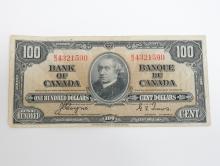 $100 BANK NOTE