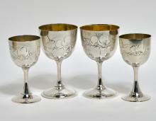 STERLING GOBLETS