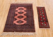BOKHARA RUG AND SMALL RUNNER