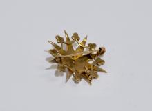 10K GOLD BROOCH