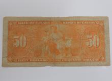 $50 BANK NOTE