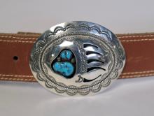 NAVAJO BELT BUCKLE