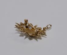 10K GOLD BROOCH