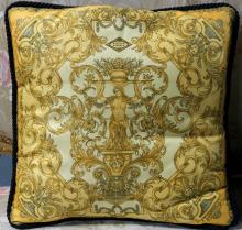 VERSACE SILK CUSHIONS