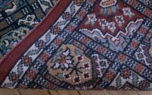INDIAN SILK "GARDEN DESIGN" RUG