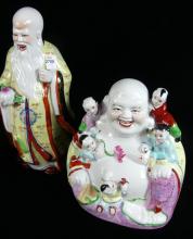 THREE CHINESE FIGURINES