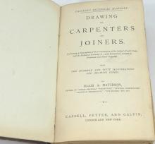 EARLY VOLUME "DRAWING FOR CARPENTER'S & JOINERS"