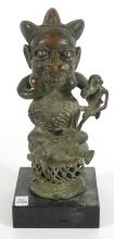 EARLY AFRICAN BRONZE FIGURE