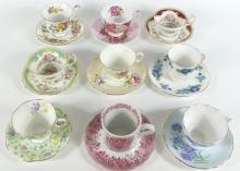 CUPS AND SAUCERS