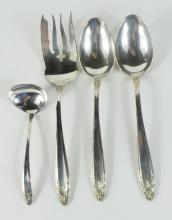 STERLING SILVER FLATWARE SERVICE