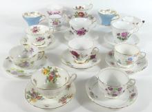 CUPS AND SAUCERS