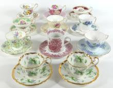 CUPS AND SAUCERS