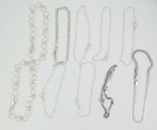 10 STERLING BRACELETS