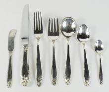 STERLING SILVER FLATWARE SERVICE