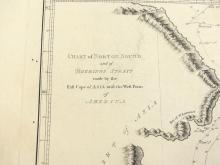 CHART OF NORTON SOUND AND OF BHERINGS STRAIT, 1784