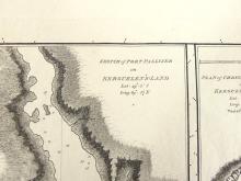 SKETCH OF PORT PALLISER AND PLAN OF CHRISTMAS HARBOUR, 1784