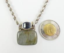 GEMSTONE PENDANT NECKLACE