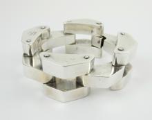 CHUNKY SILVER BRACELET