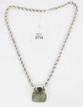 GEMSTONE PENDANT NECKLACE