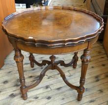 VINTAGE WALNUT TEA TABLE