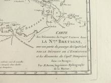 CARTE DE LA NLLE BRETAGNE, 1788