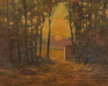 ANTIQUE OIL ON BOARD