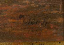 ANTIQUE OIL ON BOARD