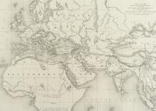 G. VIRTUE MAP CIRCA 1850