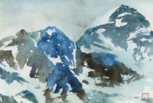 THREE WATERCOLOURS BY JOSETTE KHU