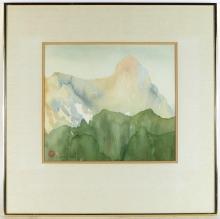 THREE WATERCOLOURS BY JOSETTE KHU