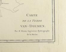 CARTE DE LA TERRE VAN-DIEMEN 1788