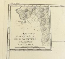 CARTE DE LA TERRE VAN-DIEMEN 1788