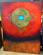 LARGE OIL PAINTING