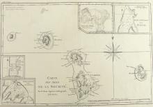 CARTE DES ISLES DE LA SOCIETE, 1788