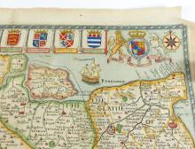 TWO JOHN SPEED MAPS CIRCA 1676