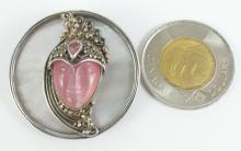 ART NOUVEAU STYLE PENDANT/BROOCH