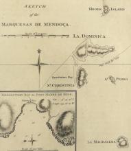 SKETCH OF THE MARQUESAS DE MENDOCA, 1777