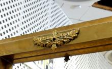 BRASS WALL MIRROR
