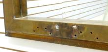 BRASS WALL MIRROR